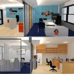 Interior commercial offices